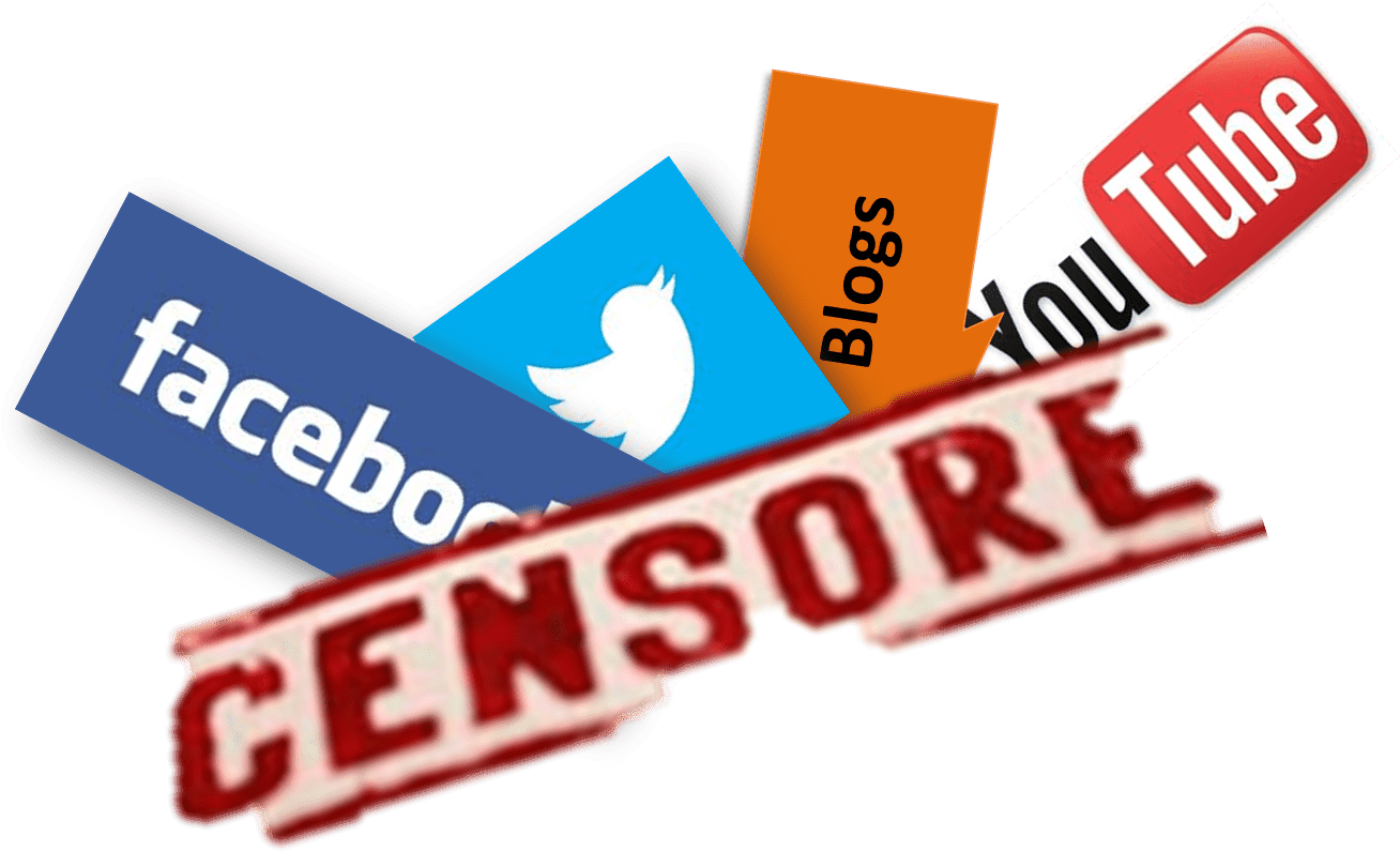 Russia Insider, - Social Media Censorship (1327x876), Png Download