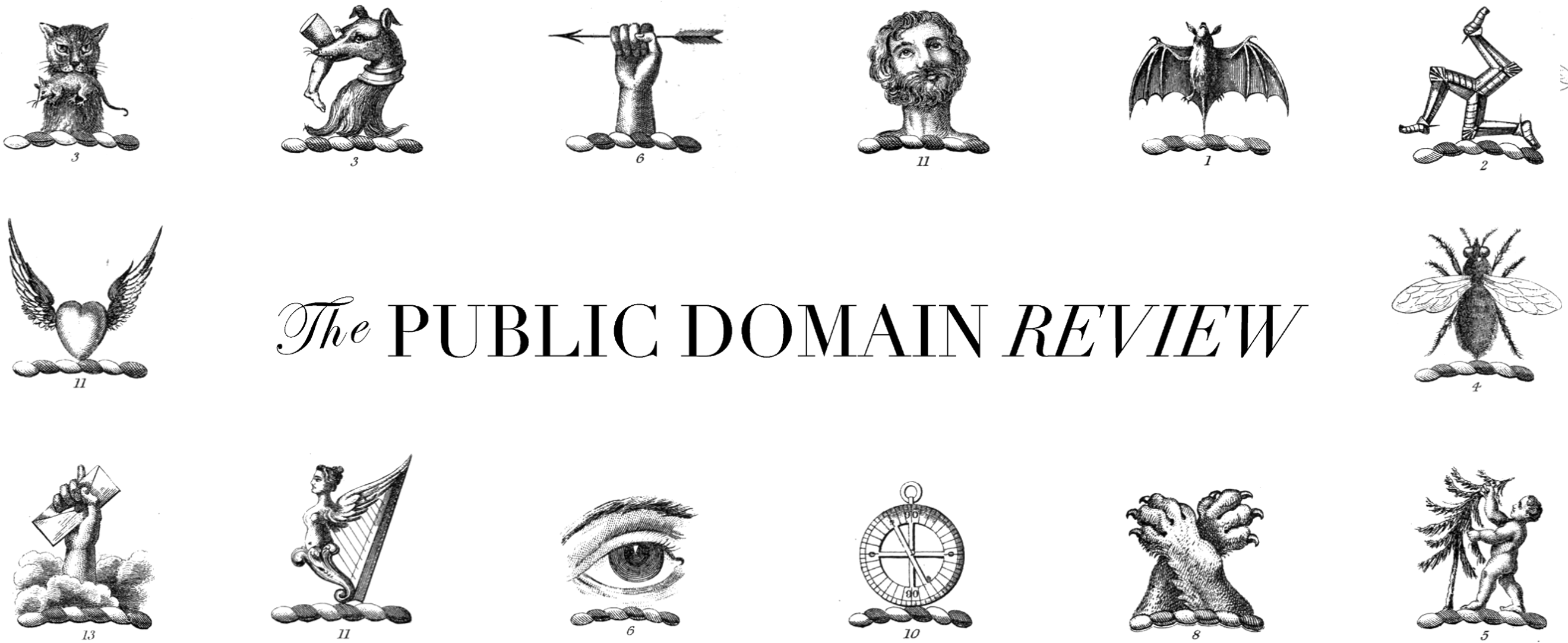 Donate - Public Domain Review Logo (2680x1110), Png Download