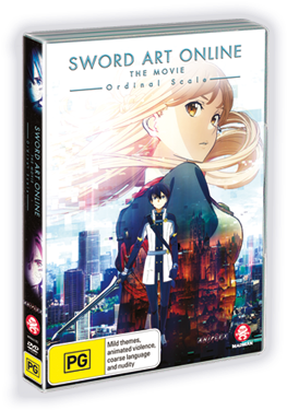 Dvd & Digital Release - Sword Art Online The Movie: Ordinal Scale (900x397), Png Download