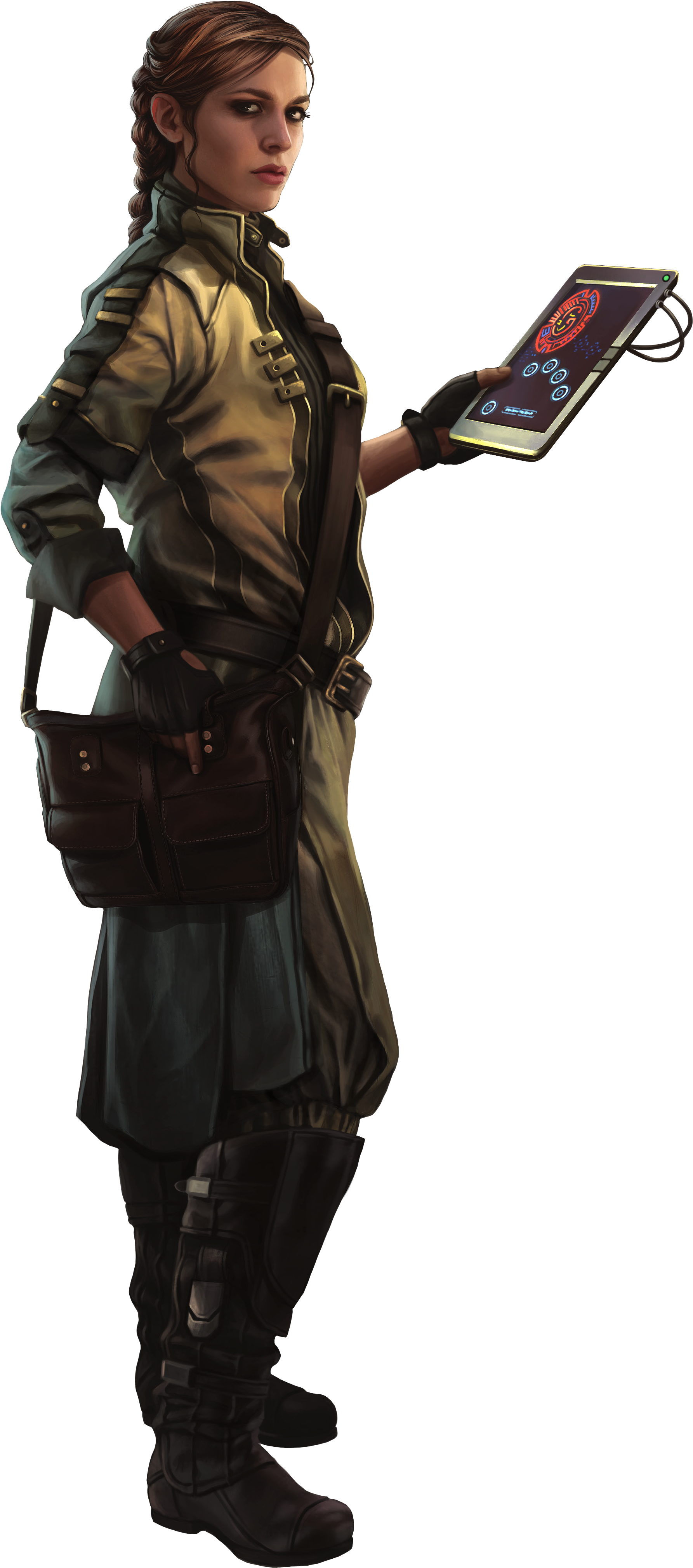 Jin-rio Political Advisor Aor - Star Wars Human Art (1900x4100), Png Download