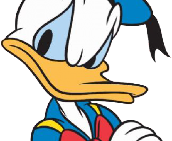 Donald Duck Angry Face (640x480), Png Download