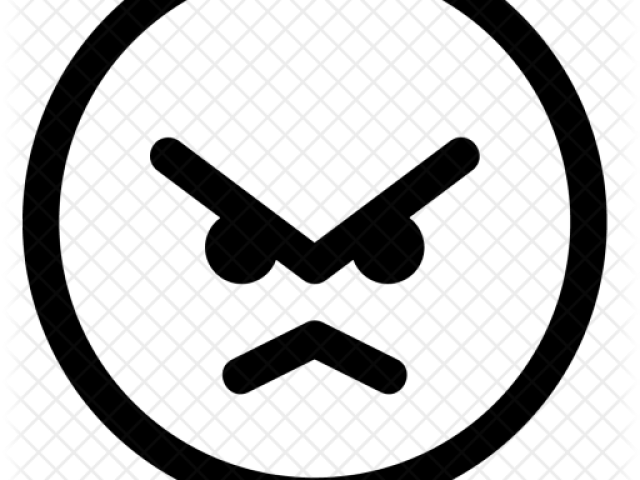 Mad Face Icon - Word (640x480), Png Download