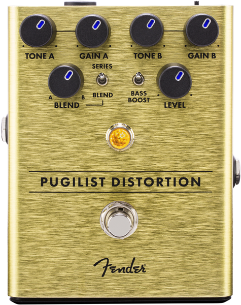 0234534000 Pdl Frt 001 Nr V=1522587890 - Fender Pugilist Distortion Pedal (600x600), Png Download