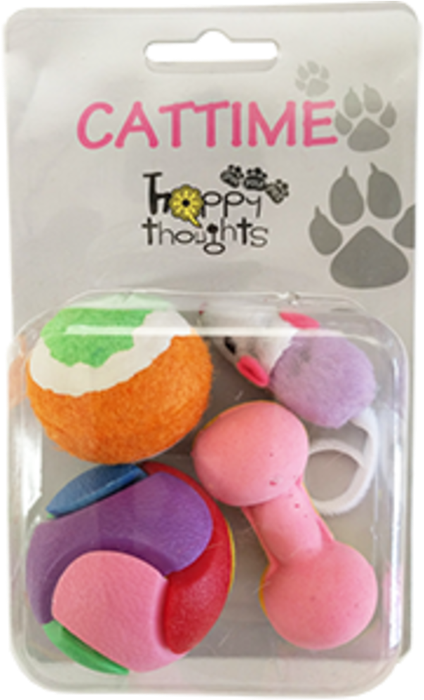 Cattime Dumbbell Cat Toys (1000x1000), Png Download