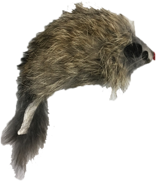 Go Cat Long Haired Mouse Cat Toy - Cat (467x700), Png Download