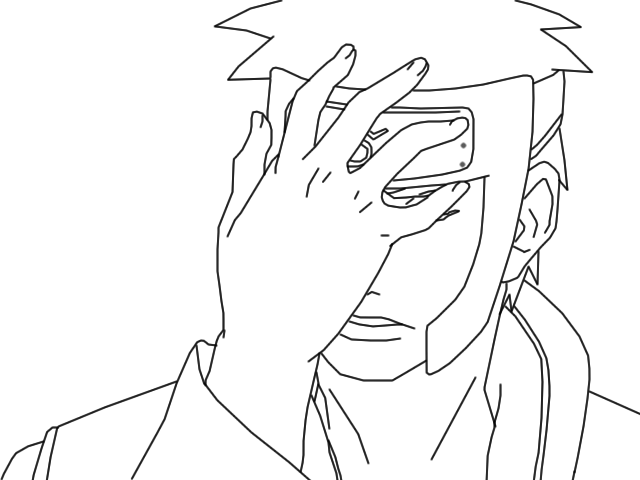 Facepalm Drawing (640x480), Png Download