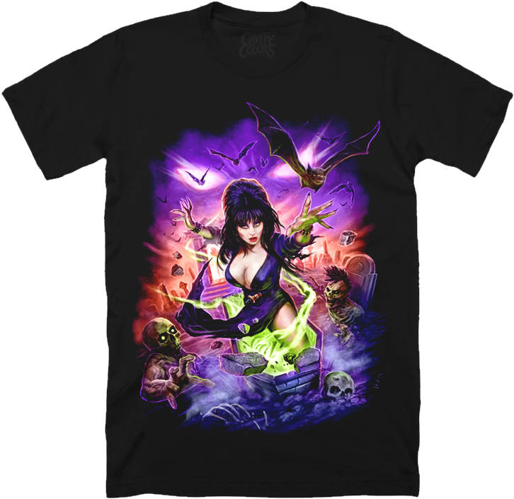 Elvira Graveyard Ghoul - Frost Make Nebraska Great Again (828x758), Png Download