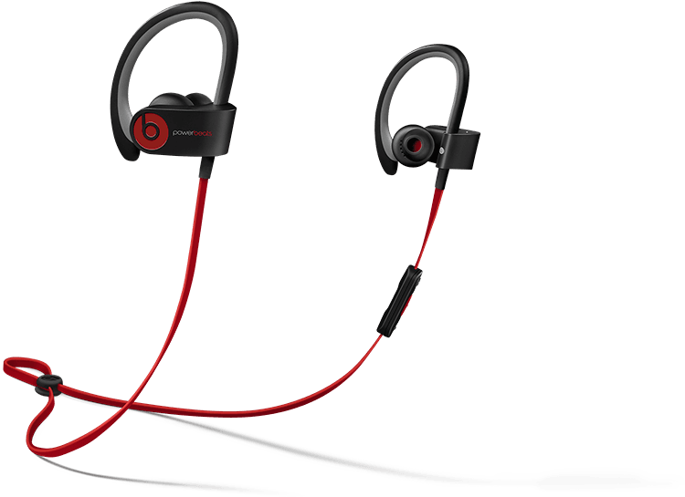 Наушники Для Плеера Beats By Dr - Beats Powerbeats 2 (1000x700), Png Download