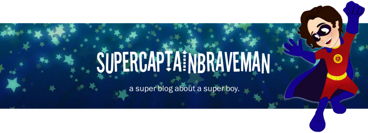 Adventures Of Supercaptainbraveman, Book 1: A Day At (1200x434), Png Download