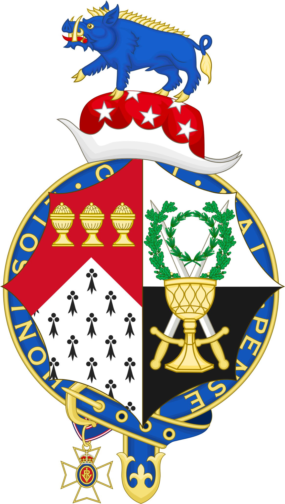 Royal Coat Of Arms (1200x2091), Png Download