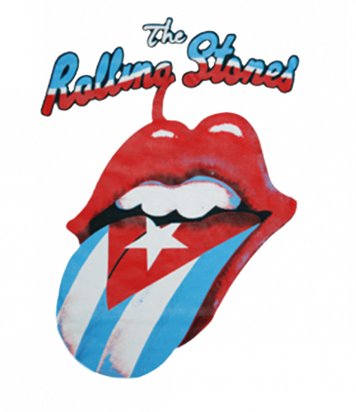 Camiseta The Rolling Stones - Camiseta Rolling Stones Cuba (518x600), Png Download