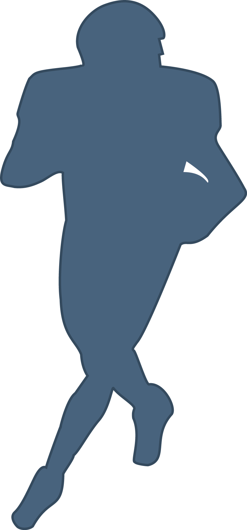 Athletic Ability Quickness, Agility, Hand And Eye Coordination, - Clip Art (844x1812), Png Download