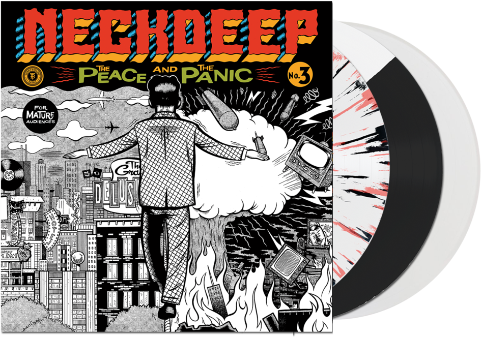 Neck Deep The Peace And The Panic (1024x1024), Png Download
