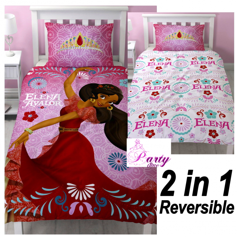 Детско Двулицево Спално Бельо Елена От Авалор - Disney Elena Of Avalor Single Duvet Quilt Cover Set (806x1000), Png Download