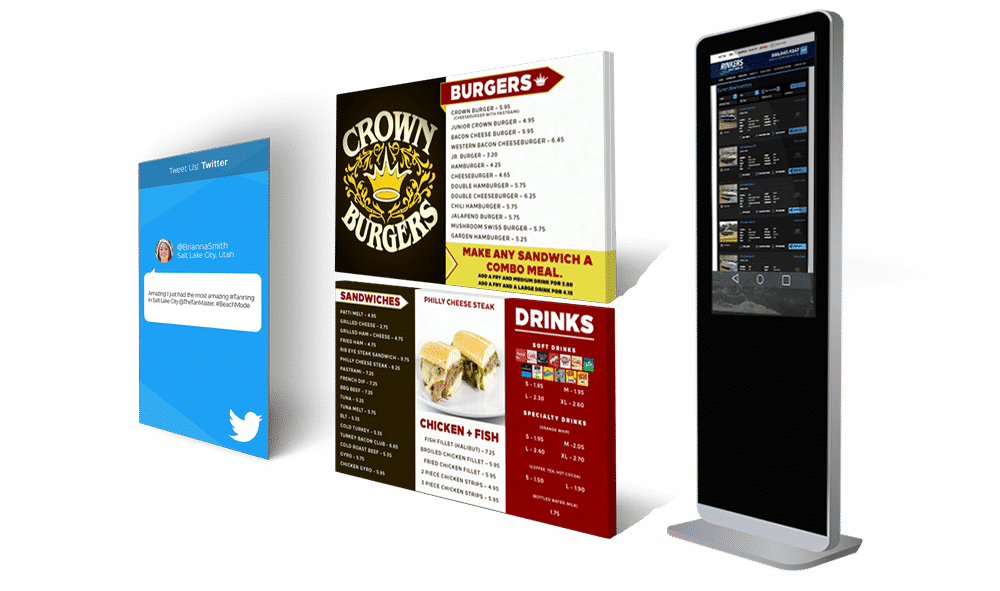 Digital Signage Player - Graphic Design (1000x591), Png Download