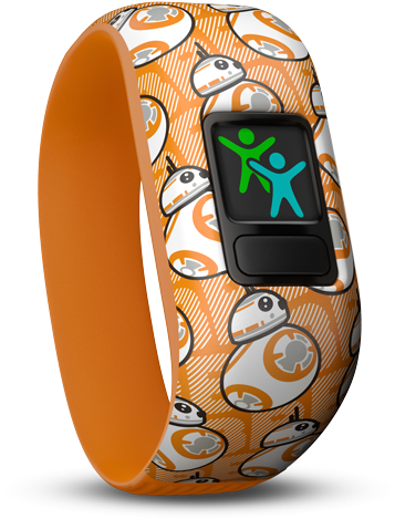 Friendly Competition Comes To The Playground And The - Garmin Vivofit Jr2 Stretchy Bb-8 (600x600), Png Download