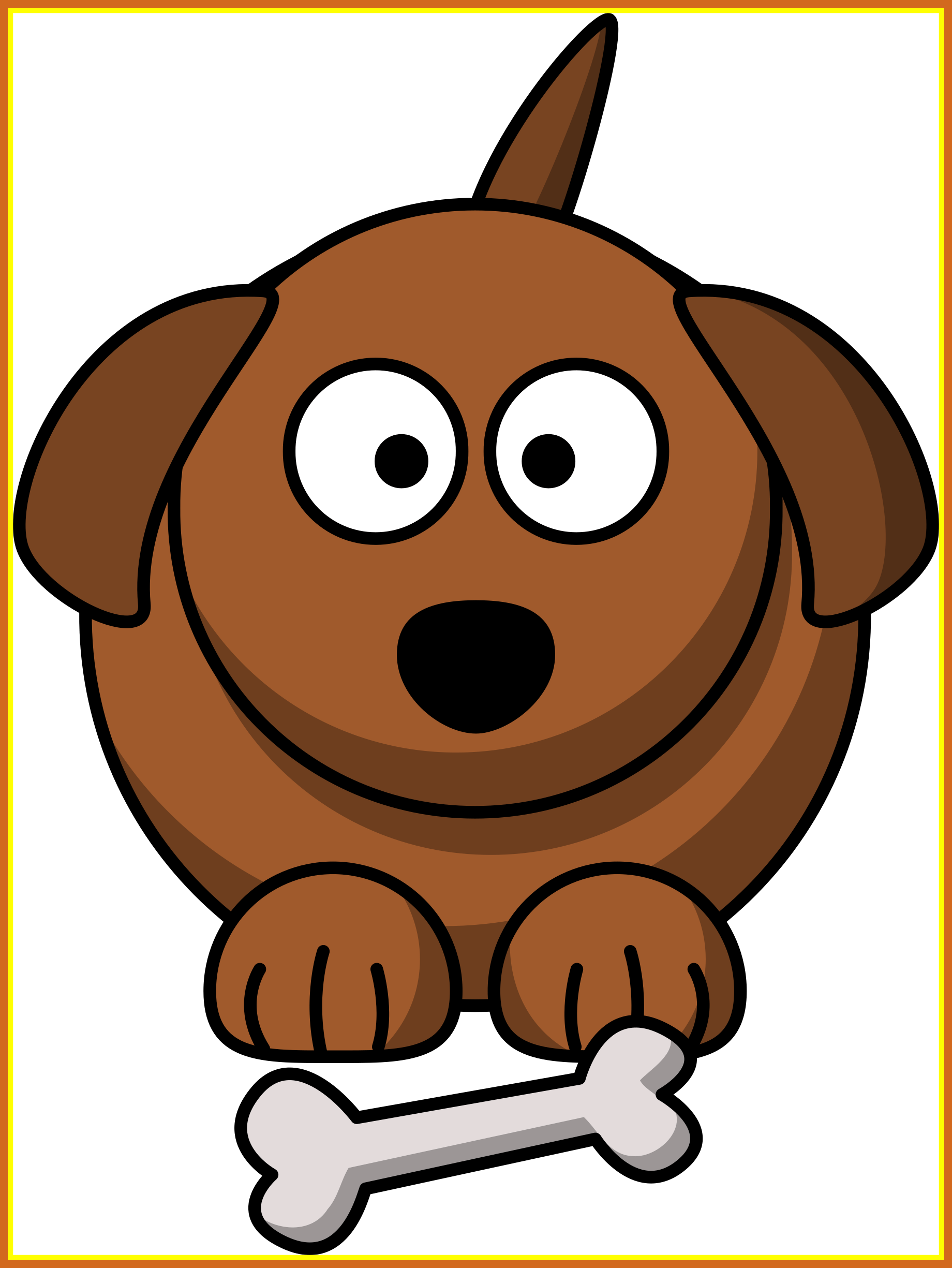 Graphic Free Stock Best Cartoon Pic For Styles And - Clipart Animals (1840x2450), Png Download