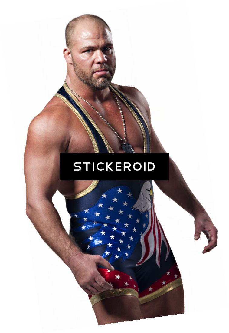 Kurt Angle Wwe - Kurt Angle Tna (757x1100), Png Download
