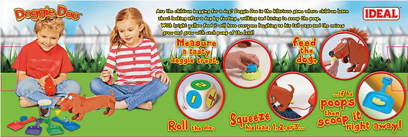 Doggie Doo Back Of Box - John Adams Doggie Doo Game (800x800), Png Download