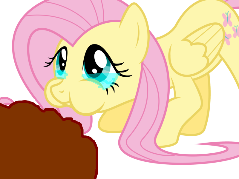 Crying, Fluttershy, Grotesque, Poop, Poop Eating, Questionable, - Fluttershy Poop (800x600), Png Download