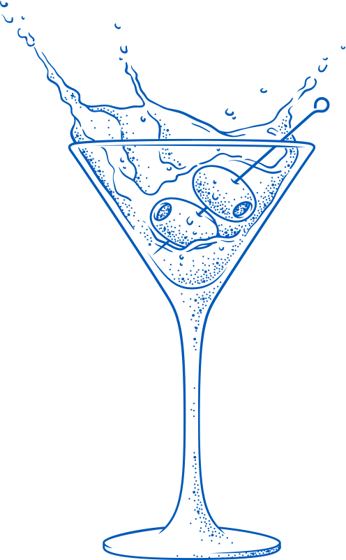 Planning An Event - Martini Glass (496x802), Png Download