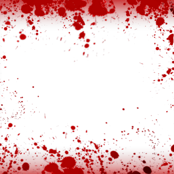 Transparent Blood Border Png (600x600), Png Download