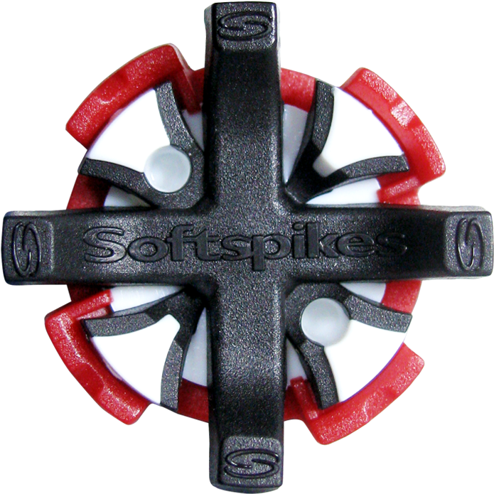 Softspikes Black Widow Tour Golf Cleats - Black Widow Tour Golf Cleats Fast Twist 16 Ct Box New (766x769), Png Download
