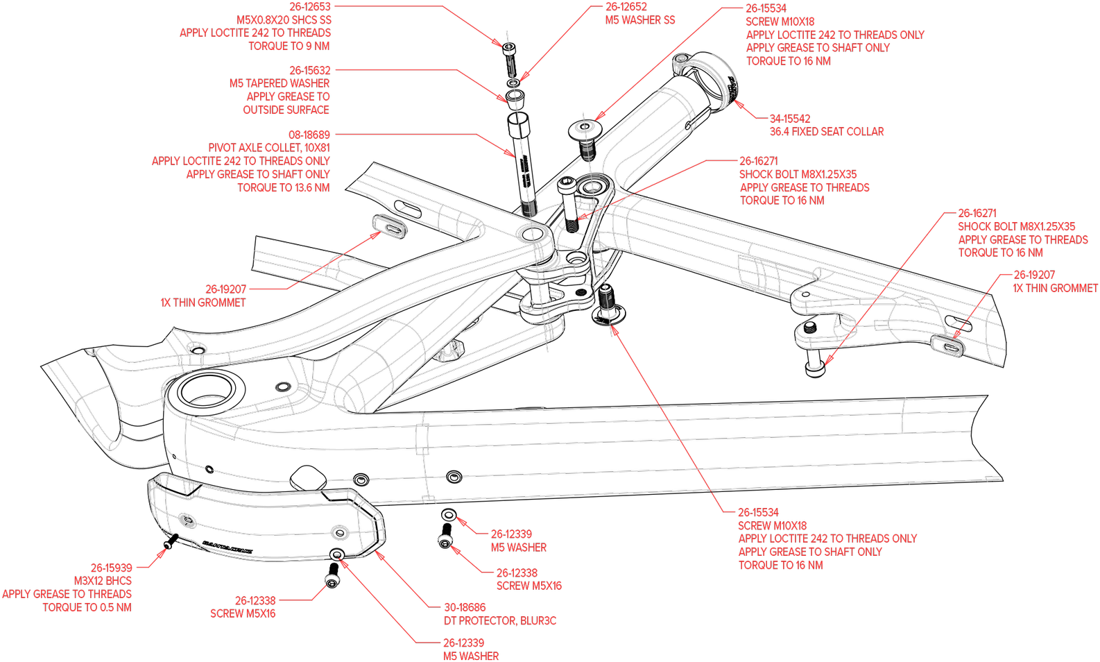 Frame, Upper Link, &amp - Santa Cruz (1600x969), Png Download