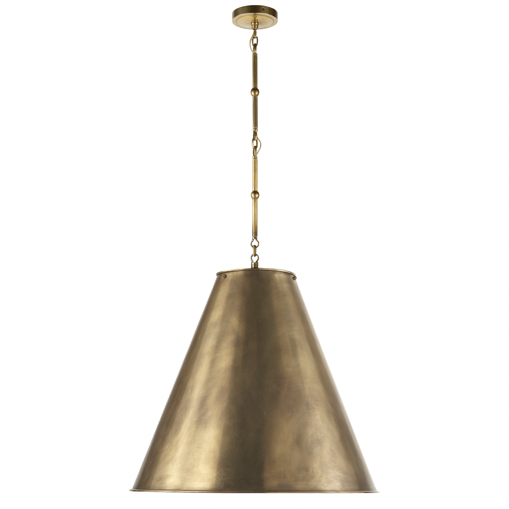 Goodman Large Hanging Lamp In Hand-rubbed Antiqu - Visual Comfort Tob5014hab-hab Thomas Obrien Goodman (1000x1000), Png Download