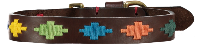 Fino Inca Arco Iris Polo Dog Collar - Dog Collar (800x641), Png Download