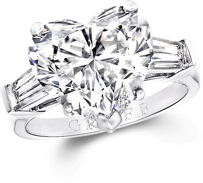 Diamond - Engagement Ring (2000x2000), Png Download