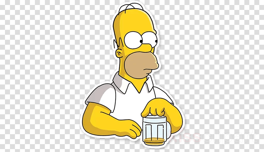 Homer Simpson Clipart Homer Simpson Bart Simpson Marge - Suga Bts Png (900x520), Png Download