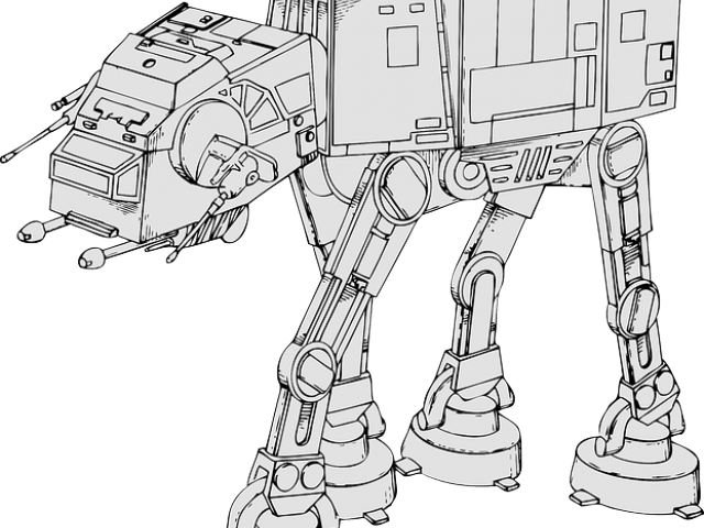 Star Wars Clipart Transparent Background - St Coloring Page Star Wars (640x480), Png Download