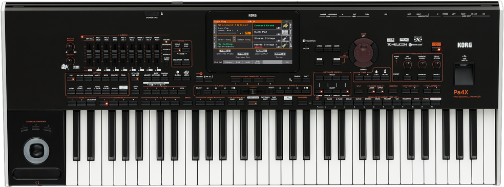 Korg Pa4x-61 Key Professional Arranger - Korg Pa4x 61 Professional Arranger (1200x1200), Png Download