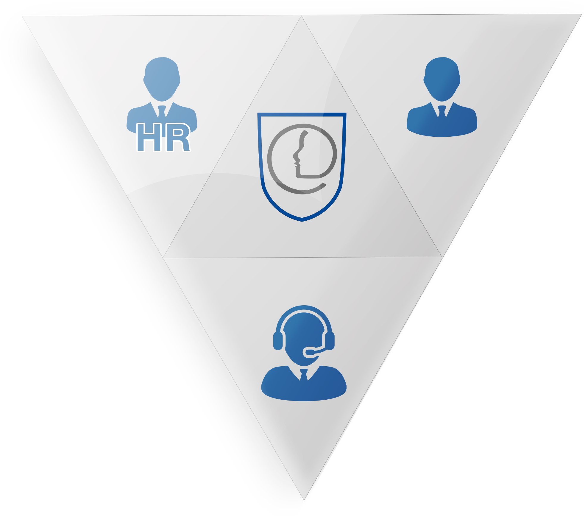 Head Line Partizipant Pyramid - Emblem (2074x1789), Png Download