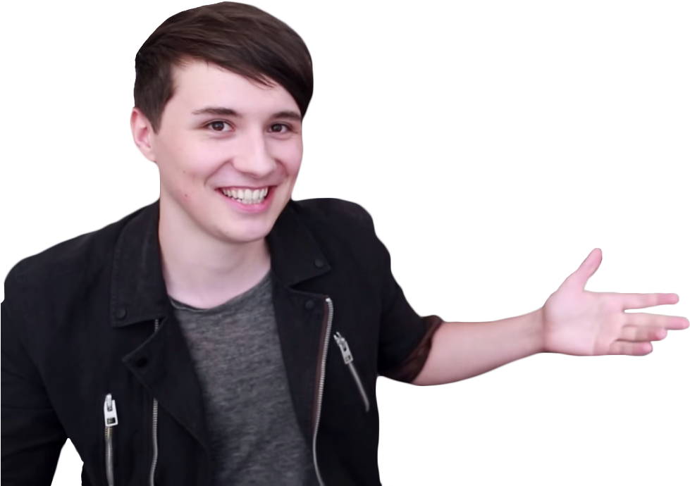 Transparent Picture Of Dan Howell (1280x720), Png Download