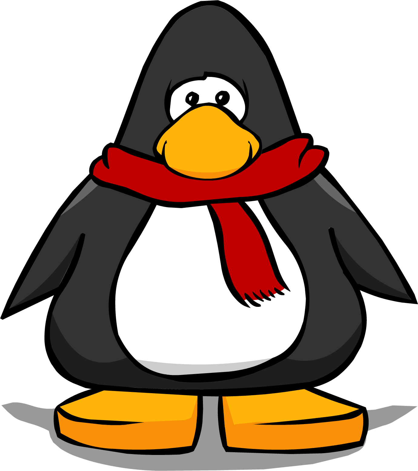 Red Scarf Pc (1380x1555), Png Download