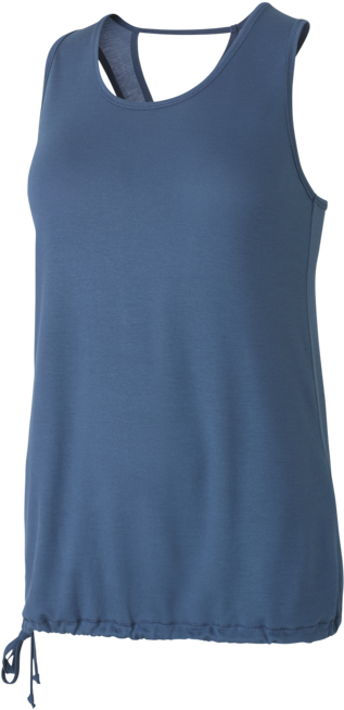Drape Racerback - Blue Moon - Active Tank (560x800), Png Download