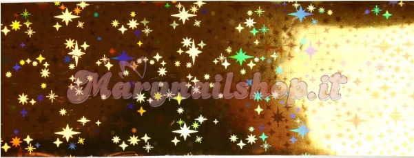 Foil Golden Stars - Christmas Lights (600x600), Png Download