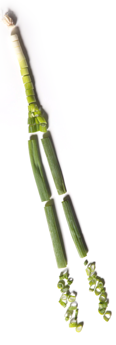 Green Onion Pictures - Bamboo (403x1200), Png Download