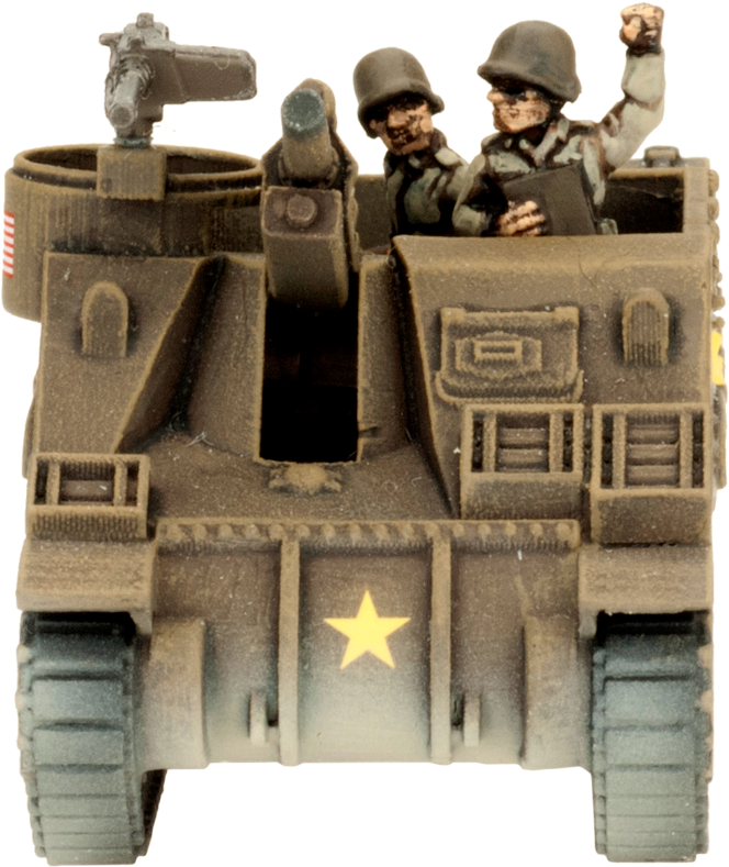 M7 Priest Armored Artilley Battery (ubx54) - Plastic (690x812), Png Download