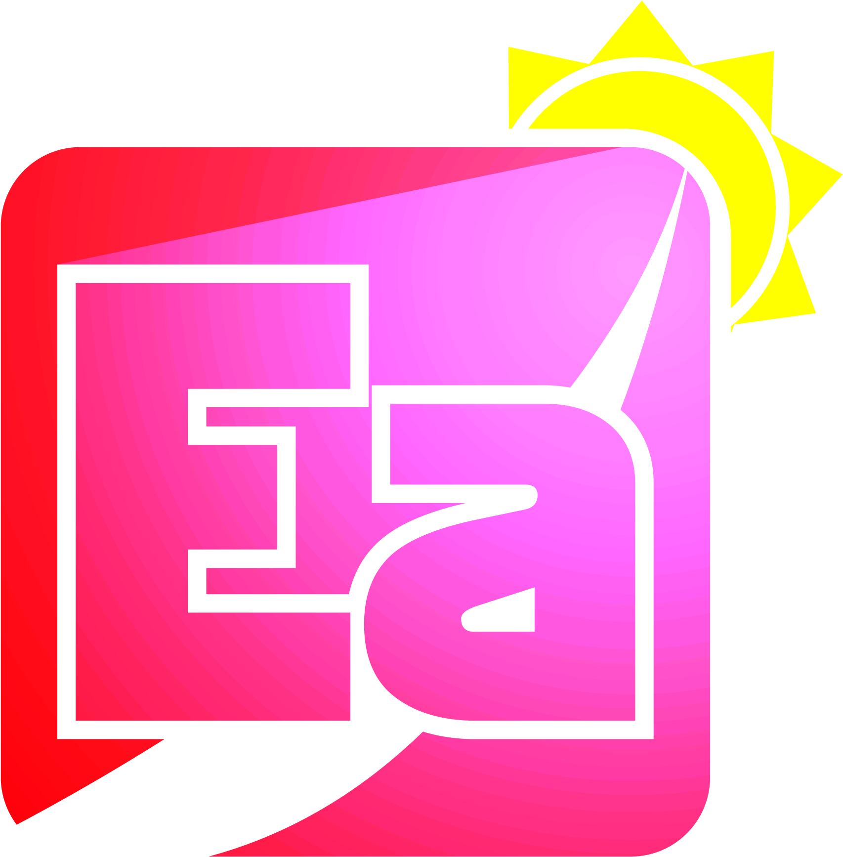 Square With Darker Yellow Png - Logo (2075x2058), Png Download