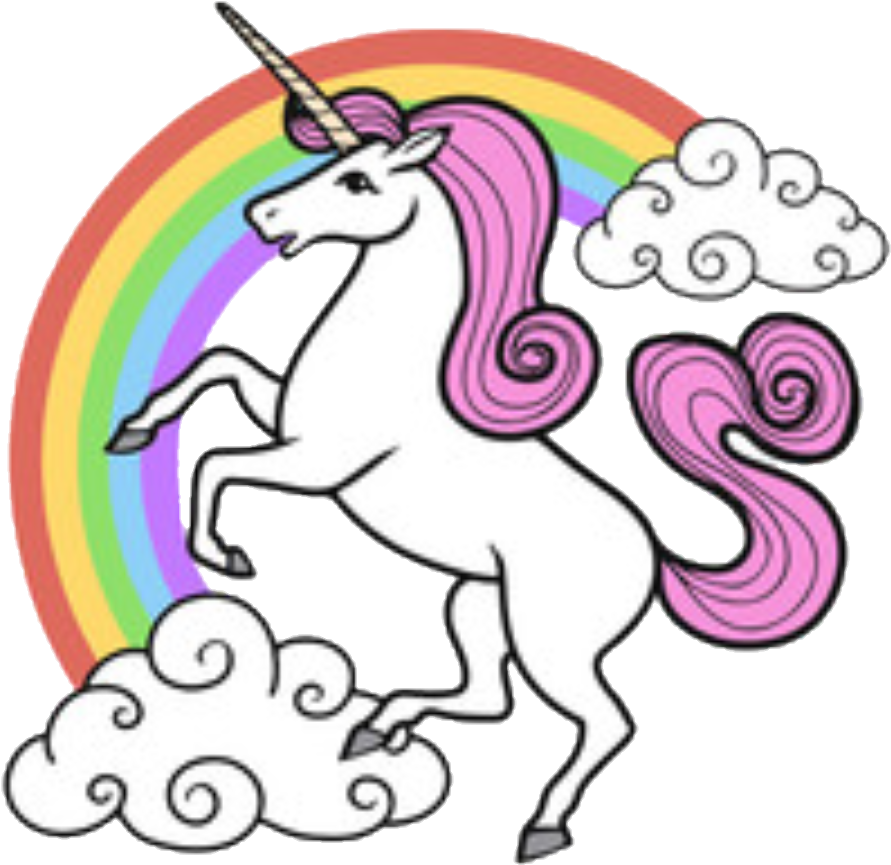 Download Rainbow Rainbows Unicorns Unicorn Cartoon Images Of Unicorn