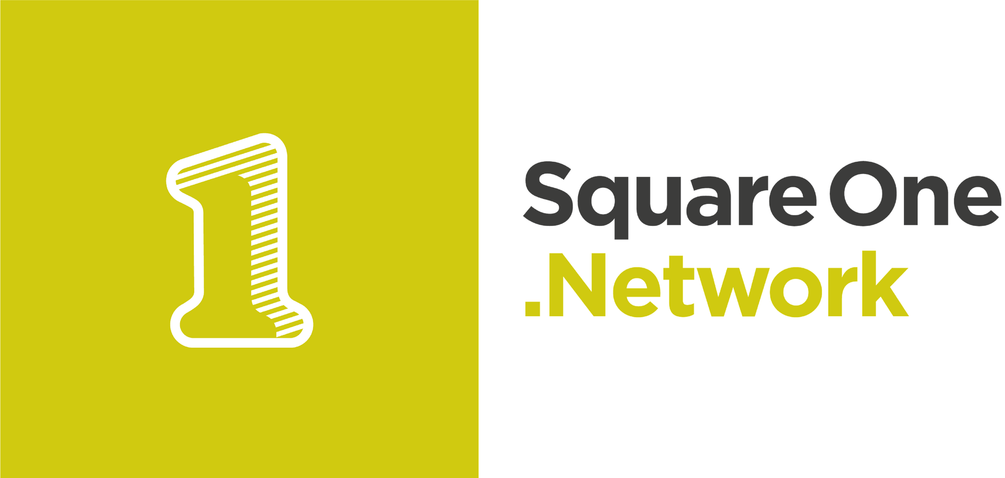 Square One Network (2048x975), Png Download