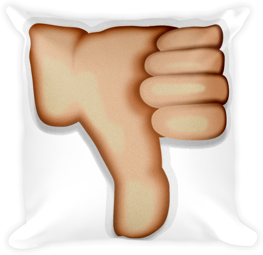 Download Thumbs Down Emoji Png Image Mano Abajo Emoji PNG Image with