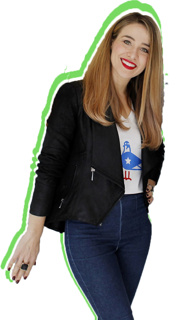 As A New Entrepreneur And How To Scale Your Business - Girl (569x1073), Png Download