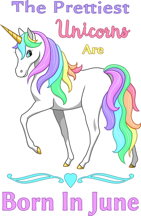 Click And Drag To Re-position The Image, If Desired - Unicorn By Crista Forest (456x700), Png Download