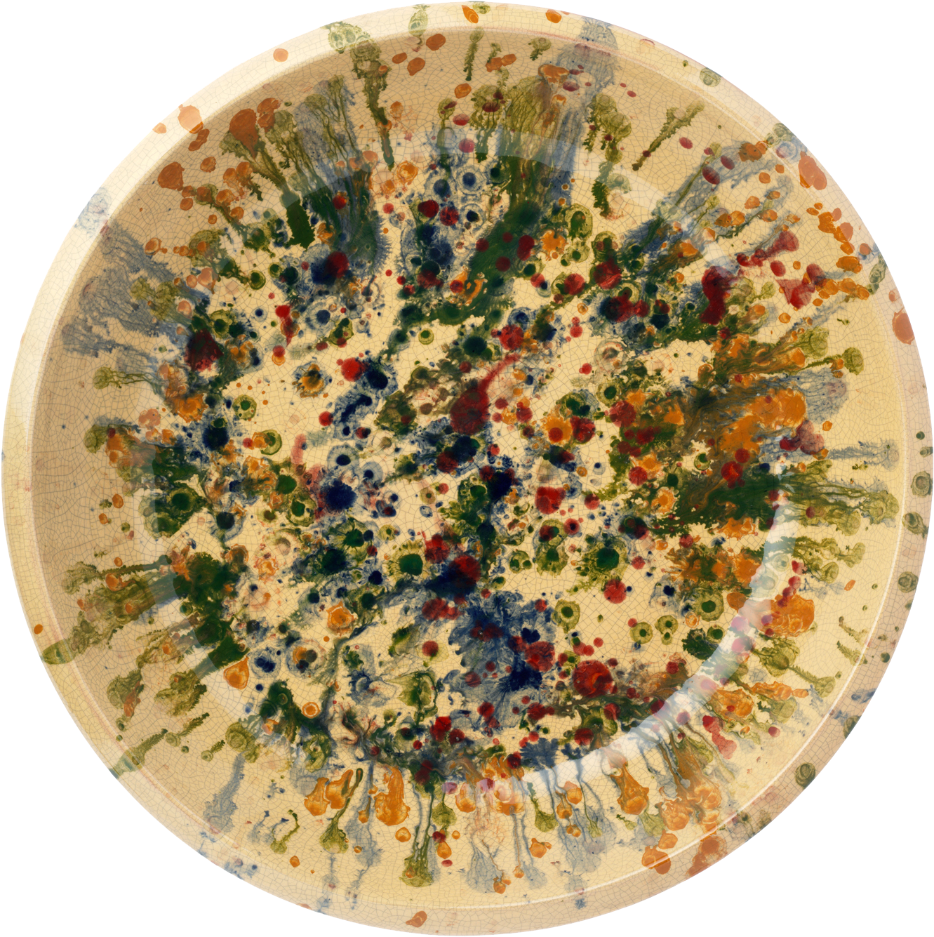 Unique Hand-painted Ceramic Bowl - Ceramic (1536x2048), Png Download