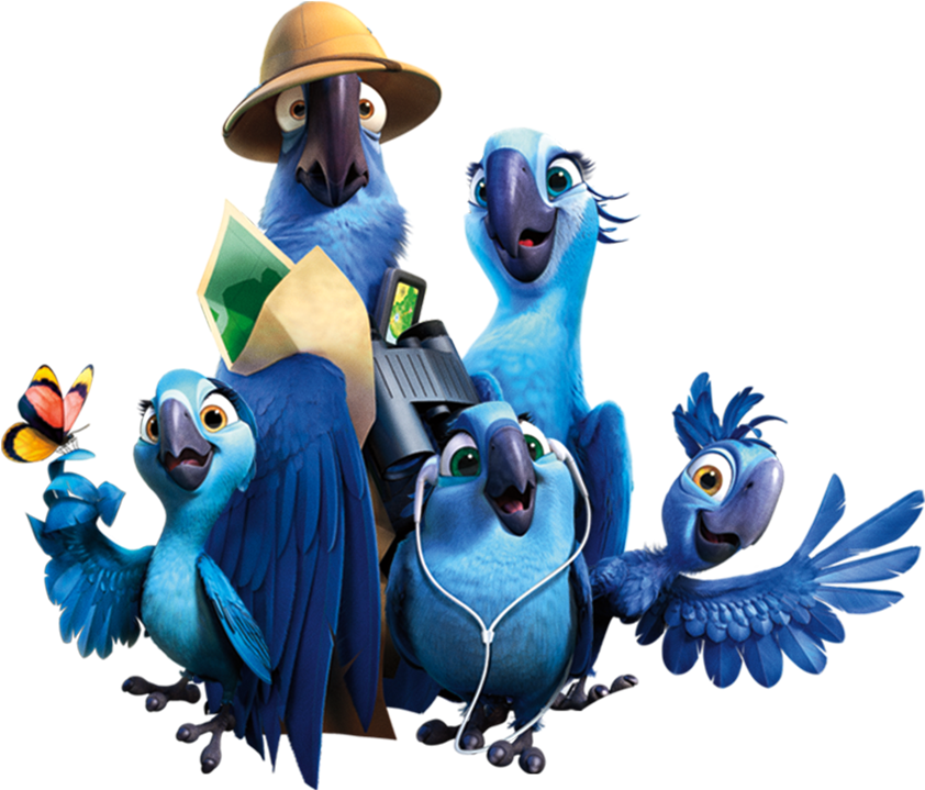 Image Credits - Dreamworks - Rio 2 Png (984x718), Png Download