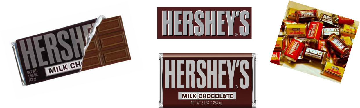 Hershey Chocolate Bar (1240x375), Png Download